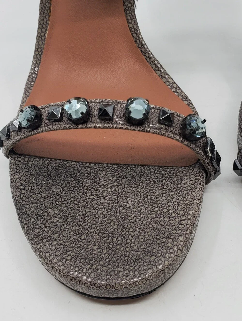 Tory Burch Embellished Wedge Sandals